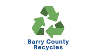 This is the logo for Barry County Recycles.