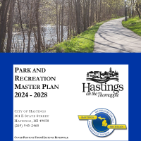 Draft Park and Recreation Master Plan 2024-2028 Title Page