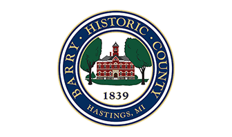 This is the logo for Historic Barry County