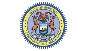 This is the logo for the Michigan State Department of Corrections.