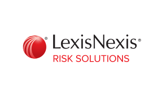 This is the logo for LexisNexis Risk Solutions.