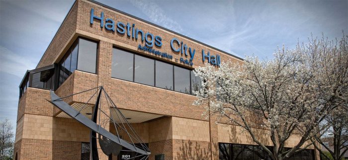 This is a photo of the Hastings City Hall