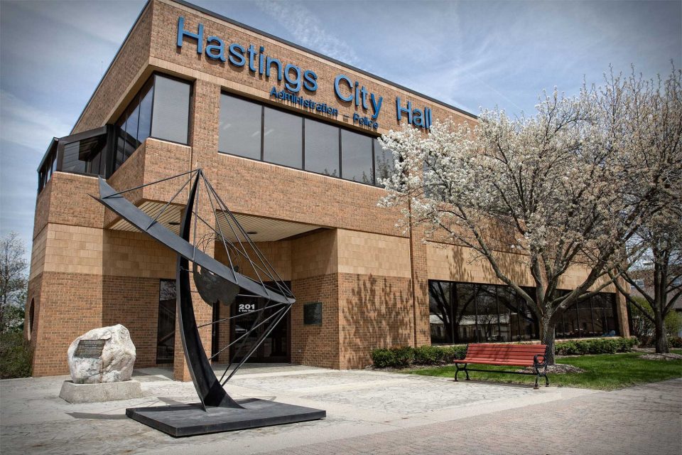 City Hall This is a photo of the Hastings City Hall