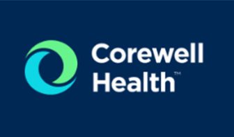 This is the logo for Corewell Health.