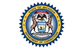 This is the logo for the State of Michigan Department of Corrections.