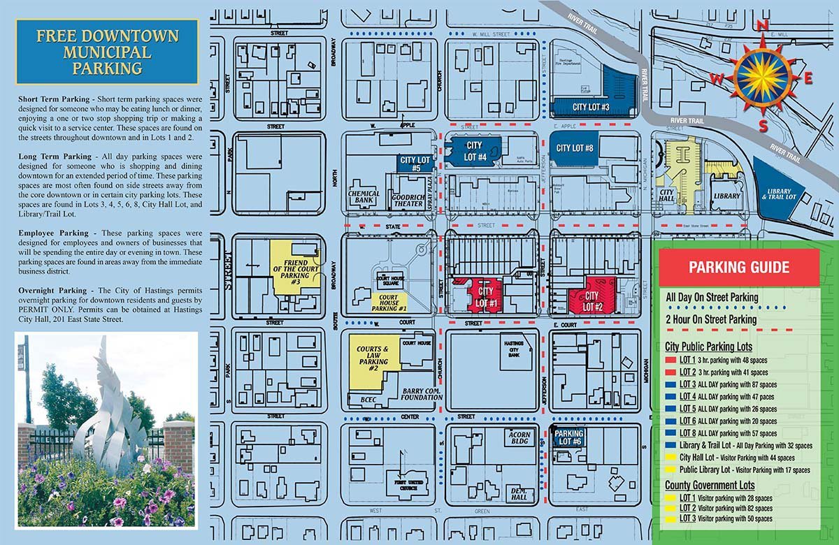 This is an image of the Parking Map.