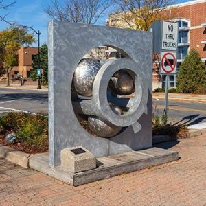 This is a photo of a sculpture from Hastings Sculpture Tours.